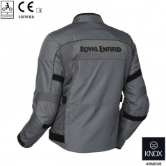 Genuine Apparel ROYAL ENFIELD Explorer V3 Jacket-Grey | re_RRGJKM000052 | euronetbike-net