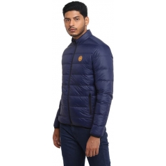 Genuine Apparel ROYAL ENFIELD Down Quilted Jacket - Navy | re_RLAJKA210040 | euronetbike-net