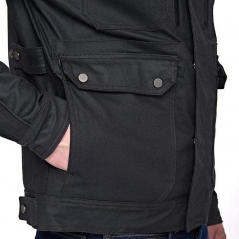 Genuine Apparel ROYAL ENFIELD Clymer Jacket - Black | re_RLAJKI000004 | euronetbike-net