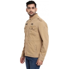 Genuine Apparel ROYAL ENFIELD Tornadoes Field Jacket - Khaki | re_RRMJKR210075 | euronetbike-net