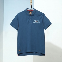 Genuine Apparel ROYAL ENFIELD Redditch Polo - Navy | re_RLATSA230431 | euronetbike-net