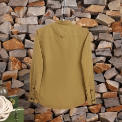 Genuine Apparel ROYAL ENFIELD Royal Enfield Mlg Performance Shirt - Khaki | re_RLASHS231122 | euronetbike-net