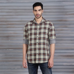 Genuine Apparel ROYAL ENFIELD Reversible Shirt - Green | re_RLASHS231177 | euronetbike-net