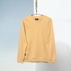 Genuine Apparel ROYAL ENFIELD Conquerer Sweatshirt - Khaki | re_RLASSA230727 | euronetbike-net