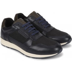 Genuine Apparel ROYAL ENFIELD Thump Sneakers - Dark Blue | re_RLCSOA230039 | euronetbike-net