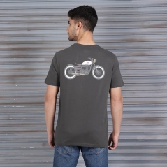 Genuine Apparel ROYAL ENFIELD Essentials Motorcyle Unit T-Shirt - Charcoal | re_RLATSS231687 | euronetbike-net