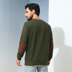 Genuine Apparel ROYAL ENFIELD Explorer'S Essential Sweatshirt - Dark Olive | re_RLASSA230951 | euronetbike-net