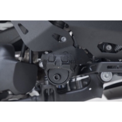SW-Motech SW MOTECH EVO footrest kit. Black. Yamaha Ténéré 700 Modelle (19-). | FRS.06.112.10201/B | sw_FRS_06_112_10201B | euronetbike-net