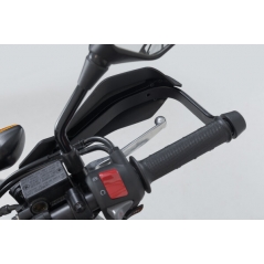 SW-Motech SW MOTECH Adventure handguard kit. Black. Honda CRF300L, Triumph Scrambler 400X. | HDG.00.220.34400/B | sw_HDG_00_220_34400B | euronetbike-net