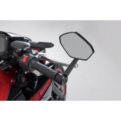 SW-Motech SW MOTECH Bar end mirrors. Kawasaki Z650 (16-), Z7 Hybrid (23-). | MIR.08.866.10000 | sw_MIR_08_866_10000 | euronetbike-net