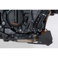 SW-Motech SW MOTECH Engine case protector. Black. KTM 990 Duke (23-). | MSS.04.994.10100/B | sw_MSS_04_994_10100B | euronetbike-net