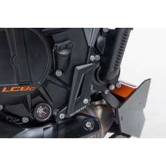 SW-Motech SW MOTECH Engine case protector. Black. KTM 990 Duke (23-). | MSS.04.994.10100/B | sw_MSS_04_994_10100B | euronetbike-net