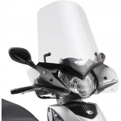 GIVI Parts Givi Sreen transparent 53x72 cm Kymco People GTi 125-200-300 (10 > 16) | 443A | givi_443A | euronetbike-net