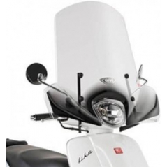 GIVI Parts Givi WINDSCREEN, TRANSPARENT W/BLACK FRIT | 6102A | givi_6102A | euronetbike-net