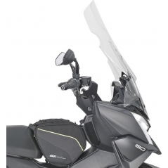 GIVI Parts GIVI Windshield - transparent - 875 x 660 mm (HxW) - without ABE - for KYMCO Dink R 125/150 (23) | 6121DT | givi_6121DT | euronetbike-net