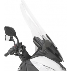 GIVI Parts Givi Windscreen for SYM Cruisym 300, Joymax Z 300, clear screen, dim HxW 78x70,5cm, 21cm higher than oe screen | 7056DT | givi_7056DT | euronetbike-net