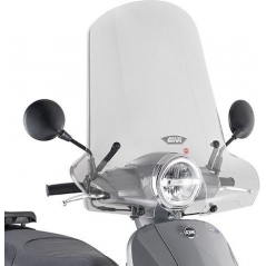 GIVI Parts Givi Transparent windshield SYM Fiddle 125 Euro 5 (2020) | 7062A | givi_7062A | euronetbike-net