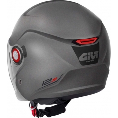 GIVI Parts Givi Jet helmet 12.5 SOLID COLOR Matte Titanium, Size 61/XL | H125BG76861 | givi_H125BG76861 | euronetbike-net