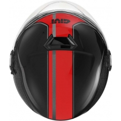 GIVI Parts Givi Jet helmet 12.5 GRAPHIC TOUCH Matte Black/Red, Size 61/XL | H125FTHBR61 | givi_H125FTHBR61 | euronetbike-net