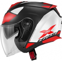GIVI Parts Givi X.25 TARGET, Black / White / Red, Size S | HX25FTGBW56 | givi_HX25FTGBW56 | euronetbike-net