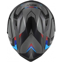 GIVI Parts Givi Full face helmet 50.8 MACH1 Matte Grey/Black/Red, Size 54/XS | H508FMHGR54 | givi_H508FMHGR54 | euronetbike-net