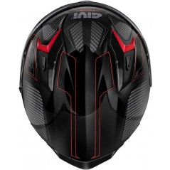 GIVI Parts Givi Full face helmet 50.9 ENIGMA Black/Titanium/Red, Size 54/XS | H509FNGBR54 | givi_H509FNGBR54 | euronetbike-net