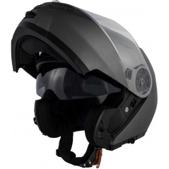 GIVI Parts Givi Flip-up helmet X.21 EVO SOLID COLOR Matte Titanium, Size 54/XS | HX21SG76854 | givi_HX21SG76854 | euronetbike-net