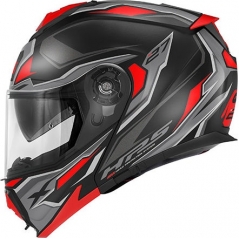 GIVI Parts Givi X.27 SECTOR, Matt Black / Titanium / Red, Size S | HX27FSEBR56 | givi_HX27FSEBR56 | euronetbike-net