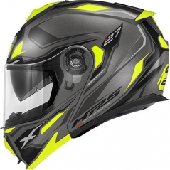 GIVI Parts Givi X.27 SECTOR, Matt titanium / black / yellow, Size XL | HX27FSEBY61 | givi_HX27FSEBY61 | euronetbike-net