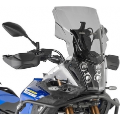 GIVI Parts Givi Windscreen for Yamaha Tenere 700 World Raid color light smoke, dim. HxW 40 x 43 cm, 10,5 CM higher than oe, fits oe headlight fairing | D2165S | givi_D2165S | euronetbike-net
