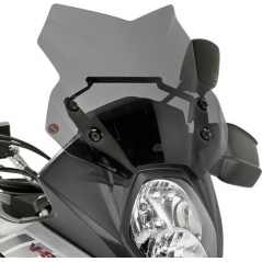 GIVI Parts Givi Windscreen for Suzuki DL 650 V-Strom 17-, color smoke, dim. HxW 30x42cm, fits oe headlight fairing | D3112B | givi_D3112B | euronetbike-net
