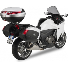 GIVI Parts Givi Windscreen for Honda VFR 1200 F 10-16, color light smoke, dim. HxW 40x40cm, 14 cm cm higher than stock screen, fits oe headlight fairing | D321S | givi_D321S | euronetbike-net