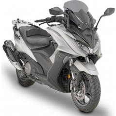 GIVI Parts Givi Windscreen for Kymco AK 550 smoked, low profile sport screen, dim. HxW 49 x 42 cm, fits oe headlight fairing | D6110S | givi_D6110S | euronetbike-net