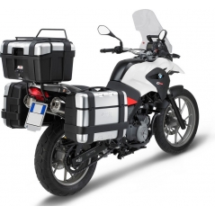 GIVI Parts GIVI Windscreen for BMW G 650 GS color clear, dim. HxW 41x39 cm, 15,5 cm higher than oe, fits oe headlight fairing, Handguards shall be removed | D5101ST | givi_D5101ST | euronetbike-net