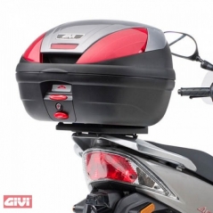 GIVI Parts Givi E137 Kymco Agility 50/125/200 16 inches wheel 08-13, Rear Rack specific for Monolock top case, to be used with top case that already include a Monolock plate | E137 | givi_E137 | euronetbike-net