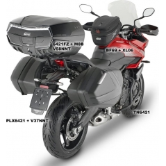 GIVI Parts GIVI V58 Maxia 5 Monokey Topcase - black - with transparent reflector | V58NNTB | givi_V58NNTB | euronetbike-net