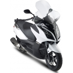 GIVI Parts Givi Windscreen for Kymco Downtown 125/200/300 09-16, Xtown 125/300 16-, color Clear, dim. HxW 81,5 x 64 cm, 15 cm higher than oe, fits oe headlight fairing | D294ST | givi_D294ST | euronetbike-net