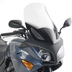 GIVI Parts Givi Windscreen for Honda CBF 600 S 04-12, color clear, dim. HxW 54x39,5 cm, 12,5 cm higher than oe | D303ST | givi_D303ST | euronetbike-net