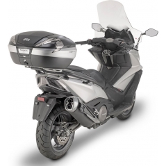 GIVI Parts Givi Windscreen for Kymco AK 550, color Clear, with hands guard, fits oe headlight fairing, dim. HxW 70 x 66 cm | D6110ST | givi_D6110ST | euronetbike-net