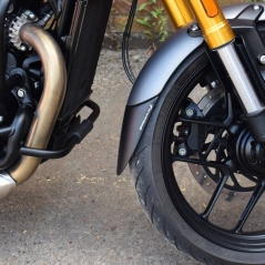 Pyramid Plastics Pyramid Extenda Fenda | Matte Black | Triumph Speed 400 2024>Current | 056004 | pyr_056004 | euronetbike-net