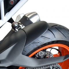 Pyramid Plastics parts Pyramid Plastics KTM 200 Duke Hugger Extension Matte Black 2012> | 079304 | pyr_079304 | euronetbike-net