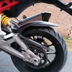 Pyramid Plastics Pyramid Hugger Extension | Matte Black | Ducati Multistrada V4 2024>Current | 07522 | pyr_07522 | euronetbike-net