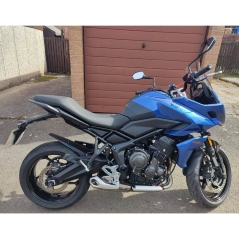 Pyramid Plastics parts Pyramid Hugger Extension | Matte Black | Triumph Tiger Sport 660 2022> | 076563 | pyr_076563 | euronetbike-net