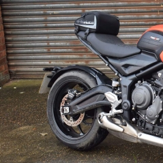 Pyramid Plastics Pyramid Hugger | Matte Black | Triumph Trident 660 2021>Current | 076944M | pyr_076944M | euronetbike-net