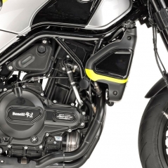 Pyramid Plastics parts Pyramid Plastics Benelli Leoncino Frame End Caps Matte Black 2015> | 089950 | pyr_089950 | euronetbike-net