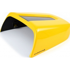 Pyramid Plastics Pyramid Seat Cowl | Queen Bee Yellow & Gloss Black | Honda MSX 125 2021>Current | 11540H | pyr_11540H | euronetbike-net
