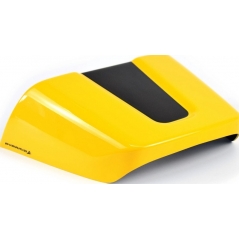 Pyramid Plastics Pyramid Seat Cowl | Queen Bee Yellow & Gloss Black | Honda MSX 125 2021>Current | 11540H | pyr_11540H | euronetbike-net