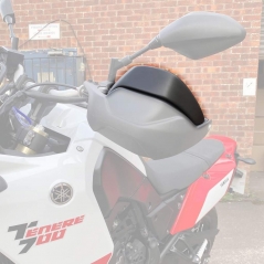 Pyramid Plastics parts Pyramid Plastics Handguard Extensions | Matte Black | Yamaha Tenere 700 2019> | 30201M | pyr_30201M | euronetbike-net