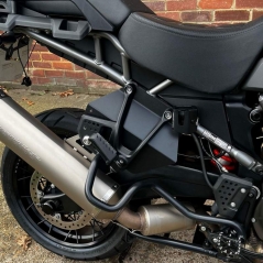 Pyramid Plastics Pyramid Infill Panels | Matte Black | Harley Davidson Pan America 1250 2021>Current | 35850M | pyr_35850M | euronetbike-net