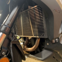 Pyramid Plastics Pyramid Radiator Guard | Matte Black | Honda NT 1100 2022>Current | 521999M | pyr_521999M | euronetbike-net